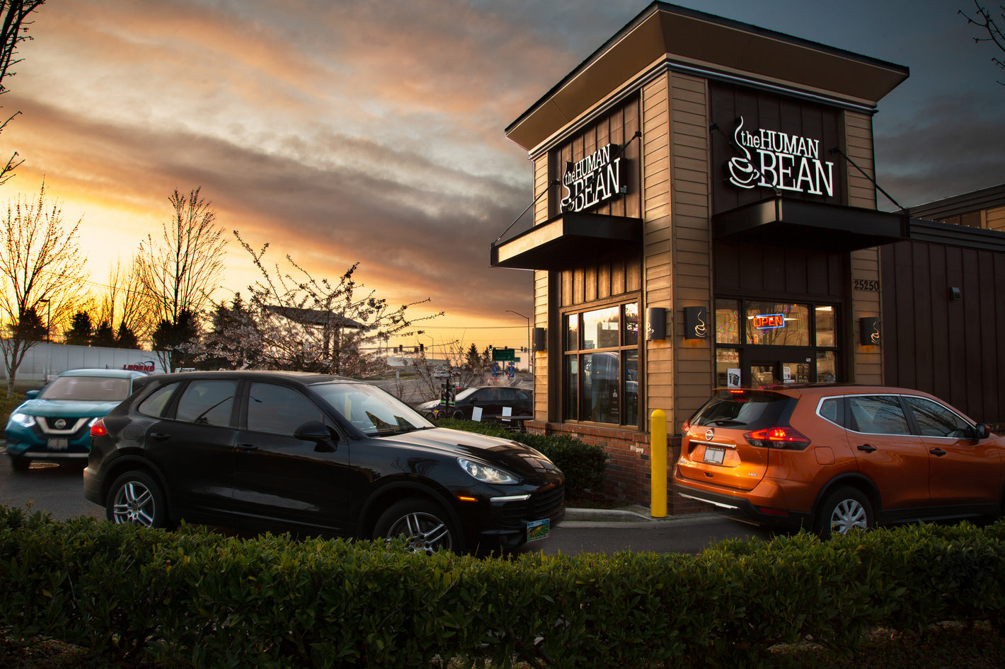 The Human Bean Coffee Drive Thru