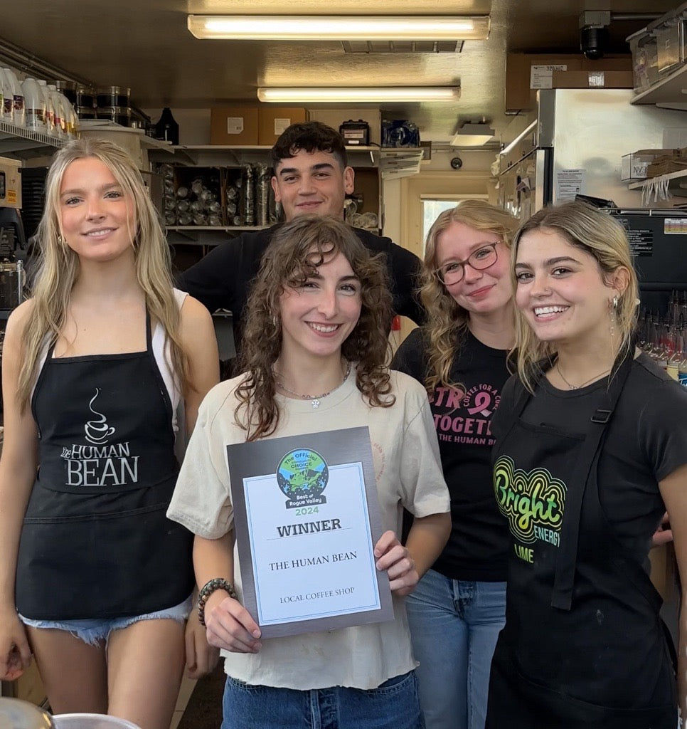 The Human Bean Franchise is awarded best in Rogue Valley