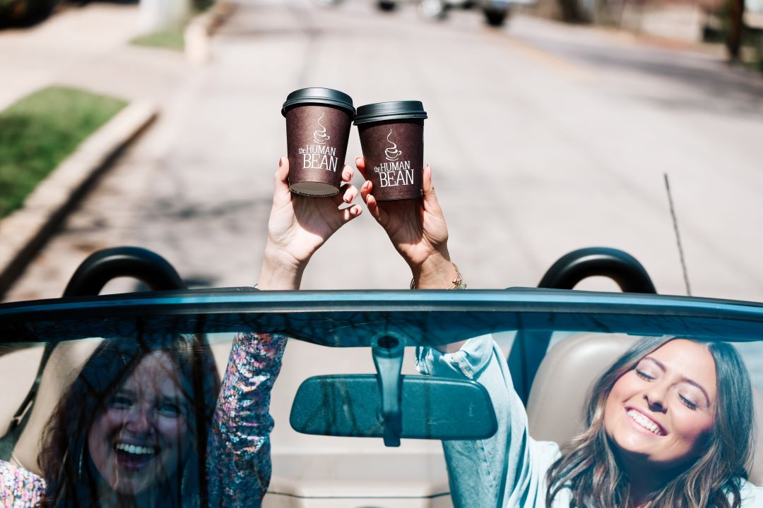 The Human Bean Drive thru customers