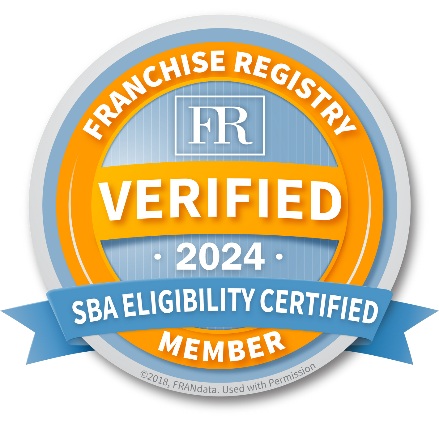 2024 Franchise Registry Certificate Verification Badge