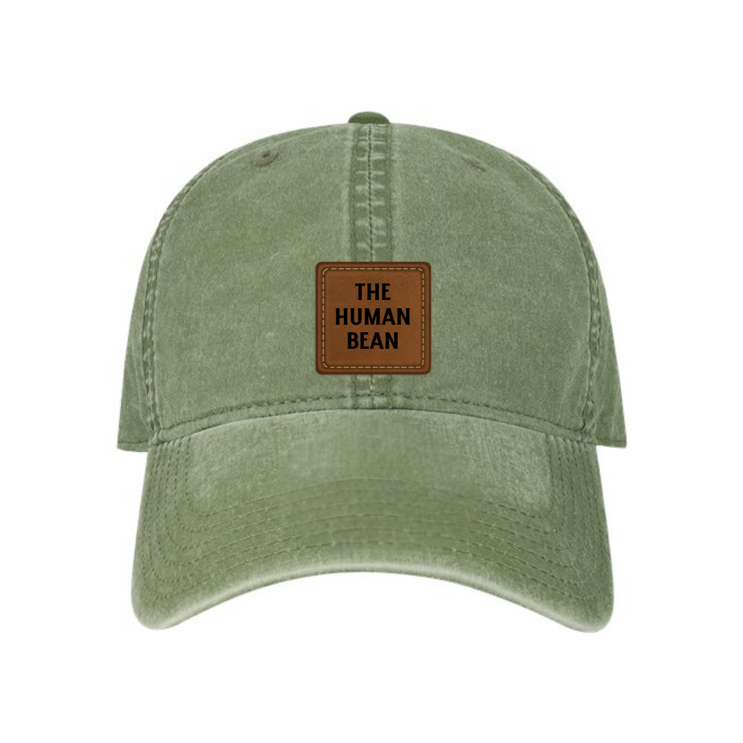 Classic Human Bean Cap - Moss Green